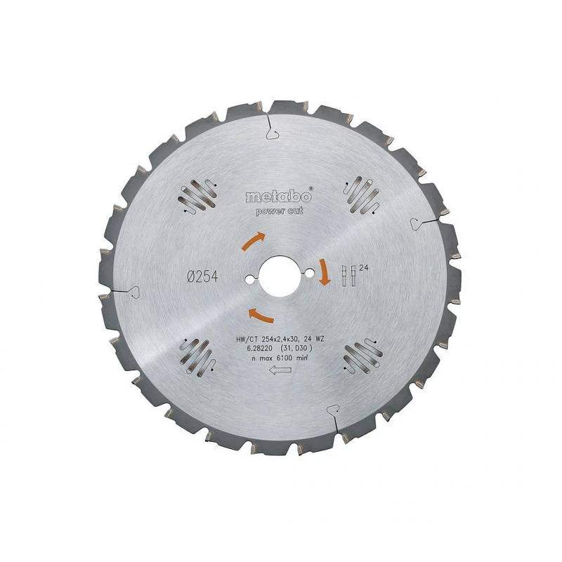 Metabo Lame De Scie Circulaire HW/CT 315x2,8x30 Mm 20 FZ 1 Metabo Lame De Scie Circulaire HW/CT 315x2,8x30 Mm 20 FZ