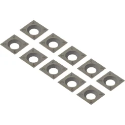 Metabo Lot 10 Couteaux Réversible En Carbure Pour Fraiseuse LF724 & LF850 (630545000)