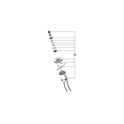 Metabo 316040500 Moteur Complet 18V BHA 18 LTX