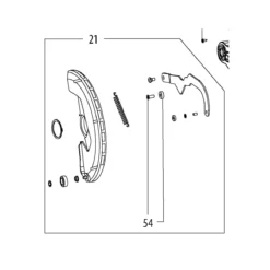Metabo Carter Pendulaire De Protection De Lame Pour Scie KGS 254 M (316075610)
