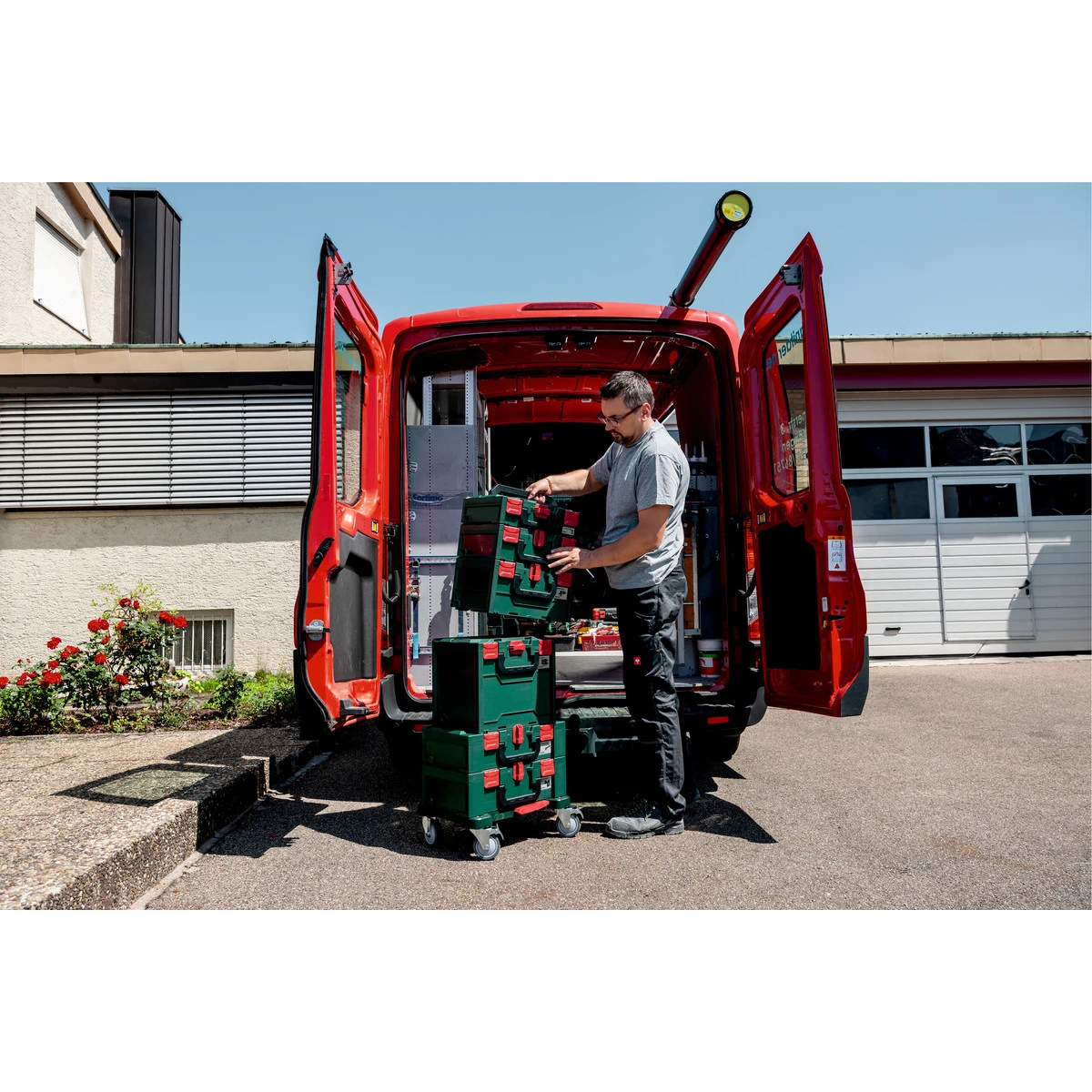 Metabo Chariot Roulant Pour Coffret MetaBOX (626894000) 6 Metabo Chariot Roulant Pour Coffret MetaBOX (626894000) – Image 6