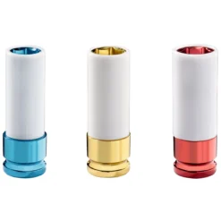 Metabo Jeu De 3 Douilles 1/2" Pour Boulonneuse à Chocs & Jantes En Aluminium (628833000)