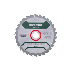 Metabo Lame De Scie Circulaire BOIS ø216x30 30Dts (628062000)