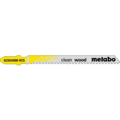 Metabo Lot De 5 Lames De Scie Sauteuse 74mm Pour Le Bois (623634000)