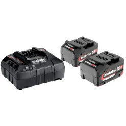 Metabo Set De Base 18V 2x4.0Ah Li-ion Li-power Avec Chargeur Rapide ASC 55 (685050000)
