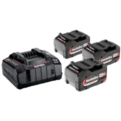 Metabo Set De Base Li-ion 18V 3x5.2Ah Avec Chargeur Rapide ASC 145 (685048000)