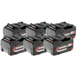 Metabo Set De X6 Batteries 18V 5.2Ah Li-ion Li-power Avec Témoin De Charge (625152000)