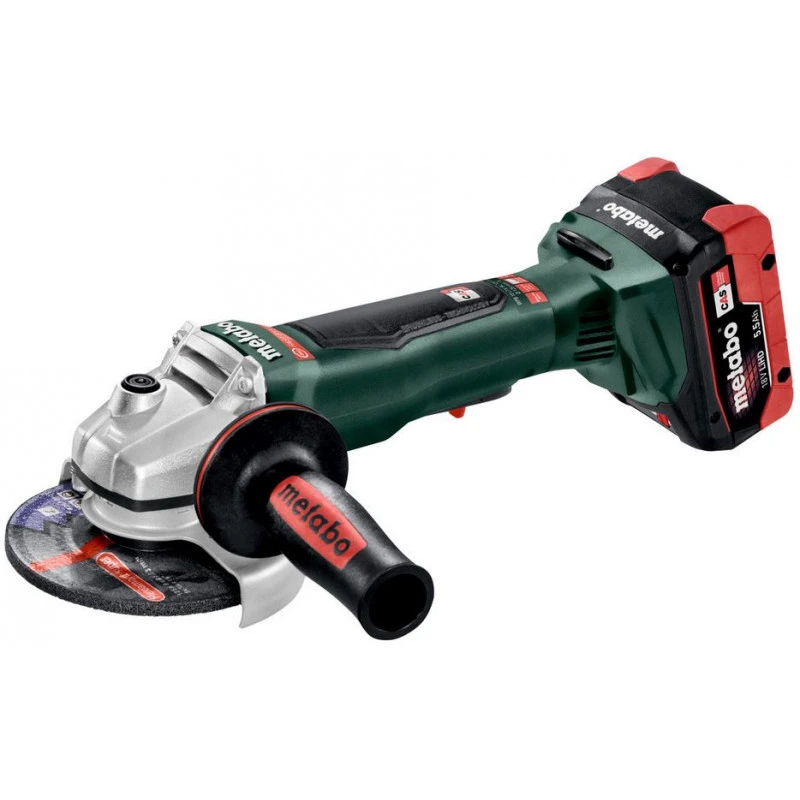 Metabo Meuleuse D'angle à Batterie LiHD 18V 125mm WPB 18 LTX BL 125 Quick 1 Metabo Meuleuse D'angle à Batterie LiHD 18V 125mm WPB 18 LTX BL 125 Quick