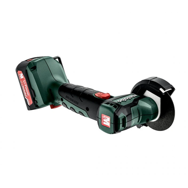 Metabo Meuleuse D'angle Sans Fil 12V 2x20Ah Li-Ion 76mm Coffret PowerMaxx CC 1 Metabo Meuleuse D'angle Sans Fil 12V 2x20Ah Li-Ion 76mm Coffret PowerMaxx CC