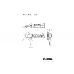Metabo Meuleuse D'angle Tête Plate Sans Fil 18V 125mm CoffretWF 18 LTX 125 Qu 7 Metabo Meuleuse D'angle Tête Plate Sans Fil 18V 125mm CoffretWF 18 LTX 125 Qu -Metabo meuleuse d angle tete plate sans fil 18v 125mm coffretwf 18 ltx 125 qu 3