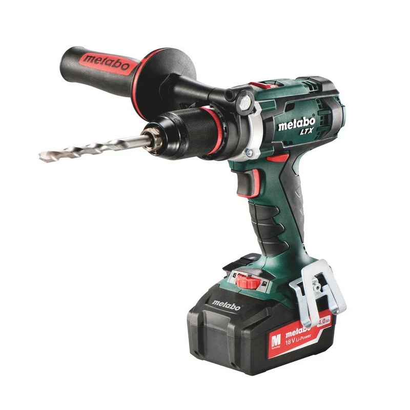 Metabo Perceuse Visseuse à Batterie 2x18V 4Ah Li-Ion BS 18 LTX Impuls 1 Metabo Perceuse Visseuse à Batterie 2x18V 4Ah Li-Ion BS 18 LTX Impuls