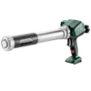 Metabo Pistolet à Mastic 12 V Sans Batterie Ni Chargeur 600 Ml KPA 12 600